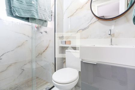 Banheiro 1 de apartamento à venda com 2 quartos, 54m² em Vila Osasco, Osasco