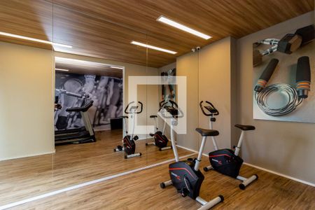 Apartamento à venda com 34m², 2 quartos e sem vaga Apartamento à venda com 34m², 2 quartos e sem vagaAcademia