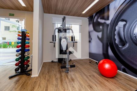 Apartamento à venda com 34m², 2 quartos e sem vaga Apartamento à venda com 34m², 2 quartos e sem vagaAcademia