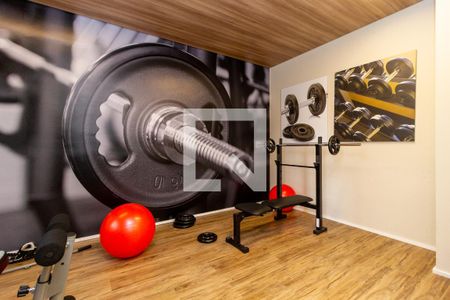 Apartamento à venda com 34m², 2 quartos e sem vaga Apartamento à venda com 34m², 2 quartos e sem vagaAcademia