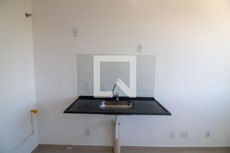 Cozinha de apartamento à venda com 1 quarto, 25m² em Santo Amaro, São Paulo