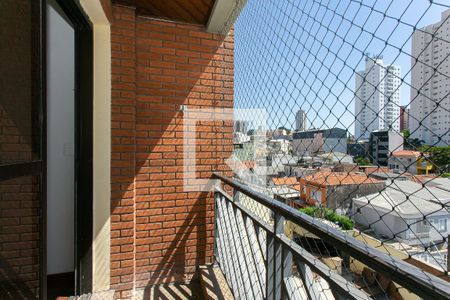 Varanda da Sala de apartamento para alugar com 3 quartos, 132m² em Chácara Seis de Outubro, São Paulo
