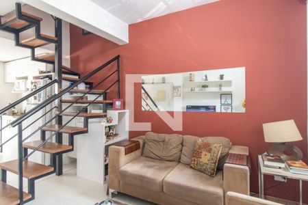 Sala de casa de condomínio à venda com 3 quartos, 100m² em Cavalhada, Porto Alegre