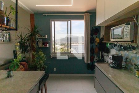 Cozinha de apartamento à venda com 1 quarto, 51m² em São Francisco, Niterói