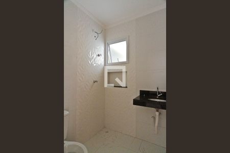 Banheiro de apartamento à venda com 1 quarto, 29m² em Parque Peruche, São Paulo