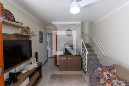 Sala de casa de condomínio à venda com 3 quartos, 112m² em Jardim Popular, São Paulo