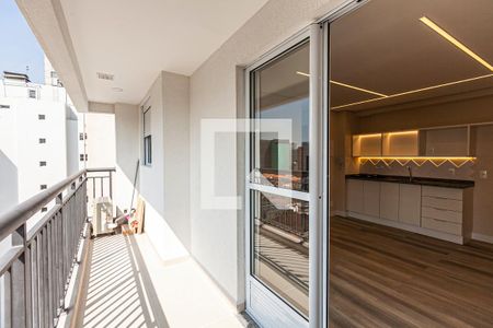 varanda de apartamento à venda com 2 quartos, 47m² em Vila Pompéia, São Paulo