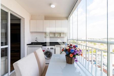 Apartamento à venda com 34m², 1 quarto e 1 vaga Apartamento à venda com 34m², 1 quarto e 1 vagaVaranda e Área de Serviço
