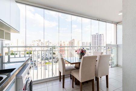 Apartamento à venda com 34m², 1 quarto e 1 vaga Apartamento à venda com 34m², 1 quarto e 1 vagaVaranda e Área de Serviço