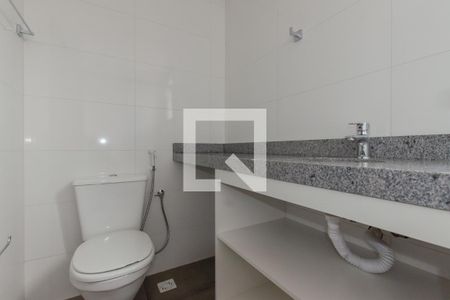 Studio para alugar com 44m², 1 quarto e 1 vaga Studio para alugar com 44m², 1 quarto e 1 vagaBanheiro