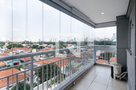 Varanda de apartamento para alugar com 1 quarto, 50m² em Brooklin Paulista, São Paulo