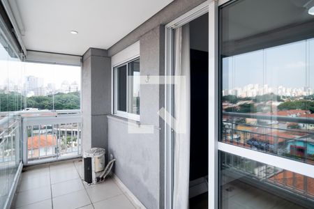 Varanda de apartamento para alugar com 1 quarto, 50m² em Brooklin Paulista, São Paulo