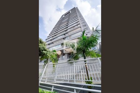 Fachada de apartamento para alugar com 1 quarto, 50m² em Brooklin Paulista, São Paulo