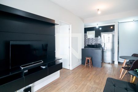 Sala de apartamento para alugar com 1 quarto, 50m² em Brooklin Paulista, São Paulo