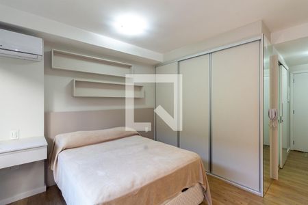Sala/Quarto de kitnet/studio para alugar com 1 quarto, 27m² em Indianópolis, São Paulo