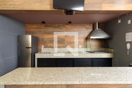 Studio para alugar com 27m², 1 quarto e sem vaga Studio para alugar com 27m², 1 quarto e sem vagaÁrea Comum - Churrasqueira