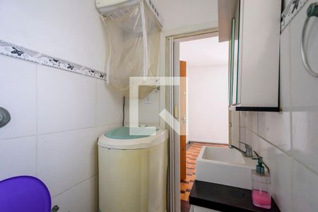 Banheiro de kitnet/studio à venda com 1 quarto, 31m² em Cidade Baixa, Porto Alegre