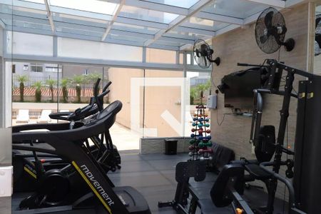 Apartamento à venda com 43m², 1 quarto e 1 vaga Apartamento à venda com 43m², 1 quarto e 1 vagaÁrea comum - Academia