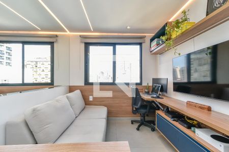 Apartamento à venda com 26m², 1 quarto e sem vaga Apartamento à venda com 26m², 1 quarto e sem vagaSala