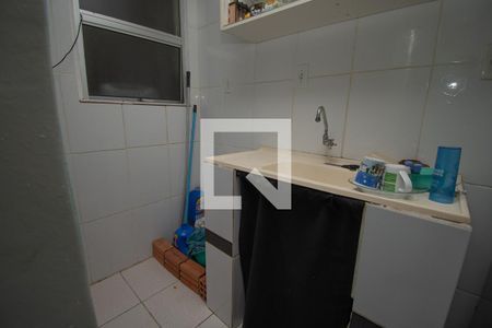 Cozinha de apartamento à venda com 1 quarto, 44m² em São João Batista, São Leopoldo