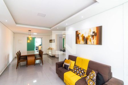 Sala de apartamento à venda com 3 quartos, 114m² em São Geraldo, Belo Horizonte