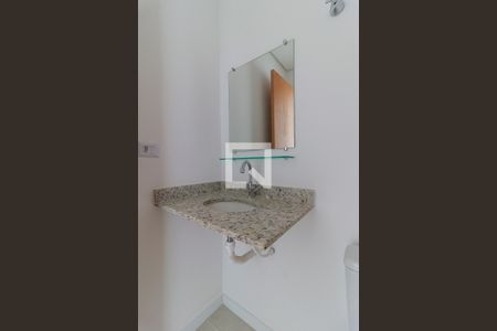 Lavabo de apartamento para alugar com 1 quarto, 49m² em Campo Belo, São Paulo