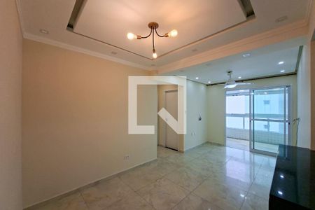 Sala/Cozinha de apartamento para alugar com 2 quartos, 62m² em Ocian, Praia Grande