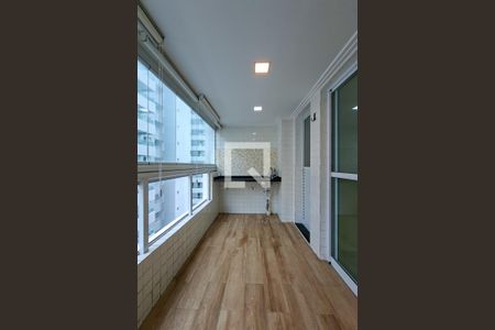 Sacada da Sala/Cozinha de apartamento para alugar com 2 quartos, 62m² em Ocian, Praia Grande