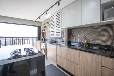 Sala / Cozinha de apartamento para alugar com 1 quarto, 41m² em Continental, Osasco