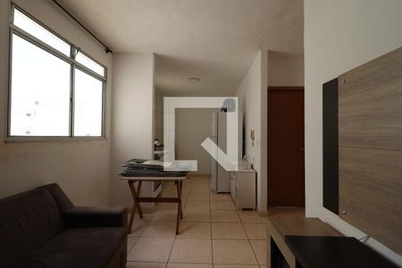 Sala de apartamento para alugar com 2 quartos, 47m² em Residencial Greenville, Ribeirão Preto