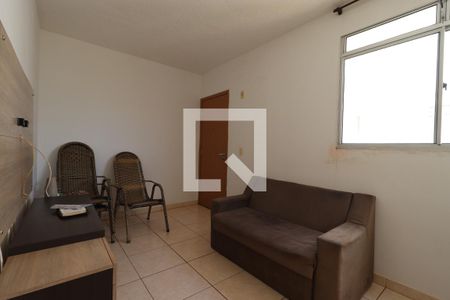 Sala de apartamento para alugar com 2 quartos, 47m² em Residencial Greenville, Ribeirão Preto