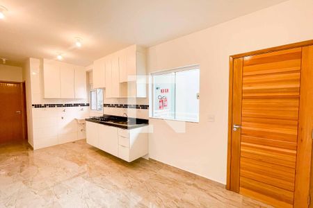 Cozinha de casa de condomínio para alugar com 1 quarto, 30m² em Jardim São Paulo(zona Norte), São Paulo