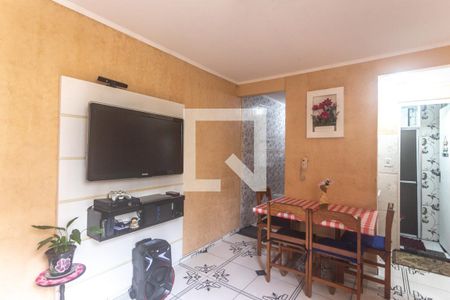 Sala de estar de apartamento à venda com 2 quartos, 43m² em Ferrazópolis, São Bernardo do Campo