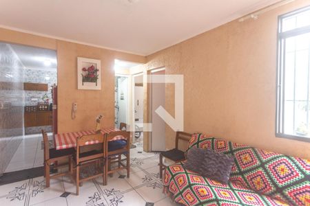 Sala de estar de apartamento à venda com 2 quartos, 43m² em Ferrazópolis, São Bernardo do Campo