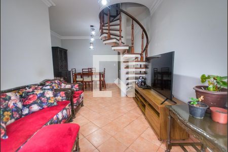 Sala de apartamento à venda com 3 quartos, 145m² em Vila Firmiano Pinto, São Paulo