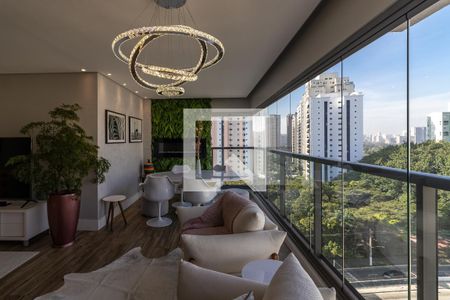 Sala de apartamento à venda com 2 quartos, 95m² em Vila Olímpia, São Paulo