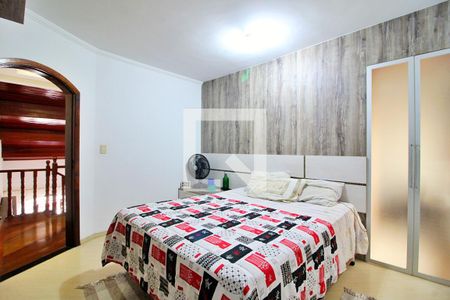Suíte 1 de casa à venda com 3 quartos, 253m² em Vila Camilopolis, Santo André