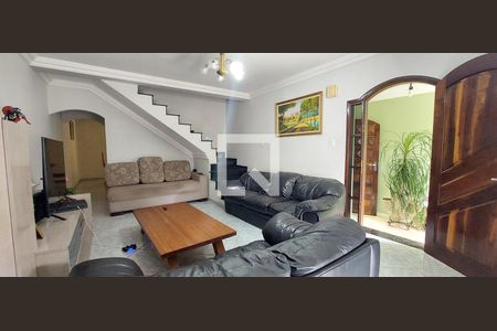 Sala de casa à venda com 3 quartos, 205m² em Parque Novo Oratório, Santo André