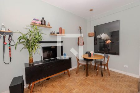 Sala de apartamento à venda com 1 quarto, 50m² em Bela Vista, São Paulo