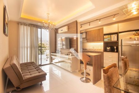 Sala de apartamento para alugar com 2 quartos, 57m² em Jardim Carvalho, Porto Alegre