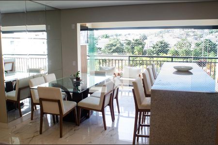 Sala/Cozinha de apartamento para alugar com 3 quartos, 103m² em Swiss Park, Campinas