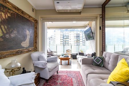 Sala de apartamento para alugar com 1 quarto, 80m² em Barra da Tijuca, Rio de Janeiro