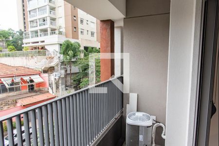 Varanda de kitnet/studio para alugar com 1 quarto, 28m² em Vila Mariana, São Paulo