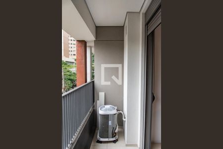 Varanda de kitnet/studio para alugar com 1 quarto, 28m² em Vila Mariana, São Paulo