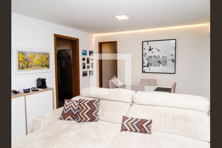 Sala de apartamento à venda com 3 quartos, 96m² em Buritis, Belo Horizonte