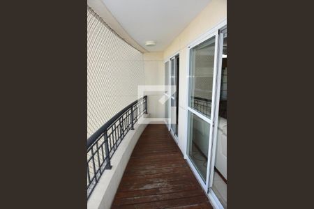 Varanda da Sala de apartamento para alugar com 3 quartos, 95m² em Vila Sofia, São Paulo