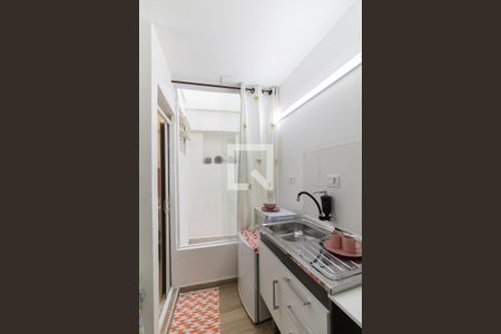 Studio para alugar com 15m², 1 quarto e sem vaga Studio para alugar com 15m², 1 quarto e sem vagaCozinha