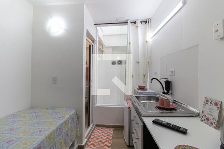 Studio para alugar com 15m², 1 quarto e sem vaga Studio para alugar com 15m², 1 quarto e sem vagaCozinha