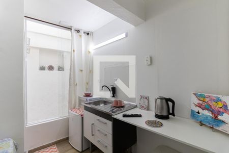 Studio para alugar com 15m², 1 quarto e sem vaga Studio para alugar com 15m², 1 quarto e sem vagaCozinha