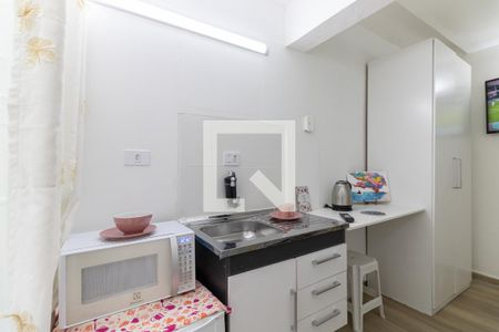 Studio para alugar com 15m², 1 quarto e sem vaga Studio para alugar com 15m², 1 quarto e sem vagaCozinha